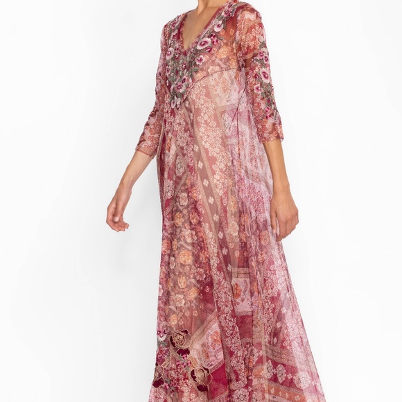 Johnny Was Mesh Dress - Picture 2 of 5